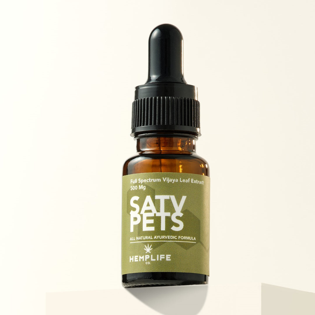 Hemplife- SATV Pet CBD Oil 500mg - 10mlPet CBD OilSATV CBD Oil 500mg for Pets | Anxiety Relief, Mobility