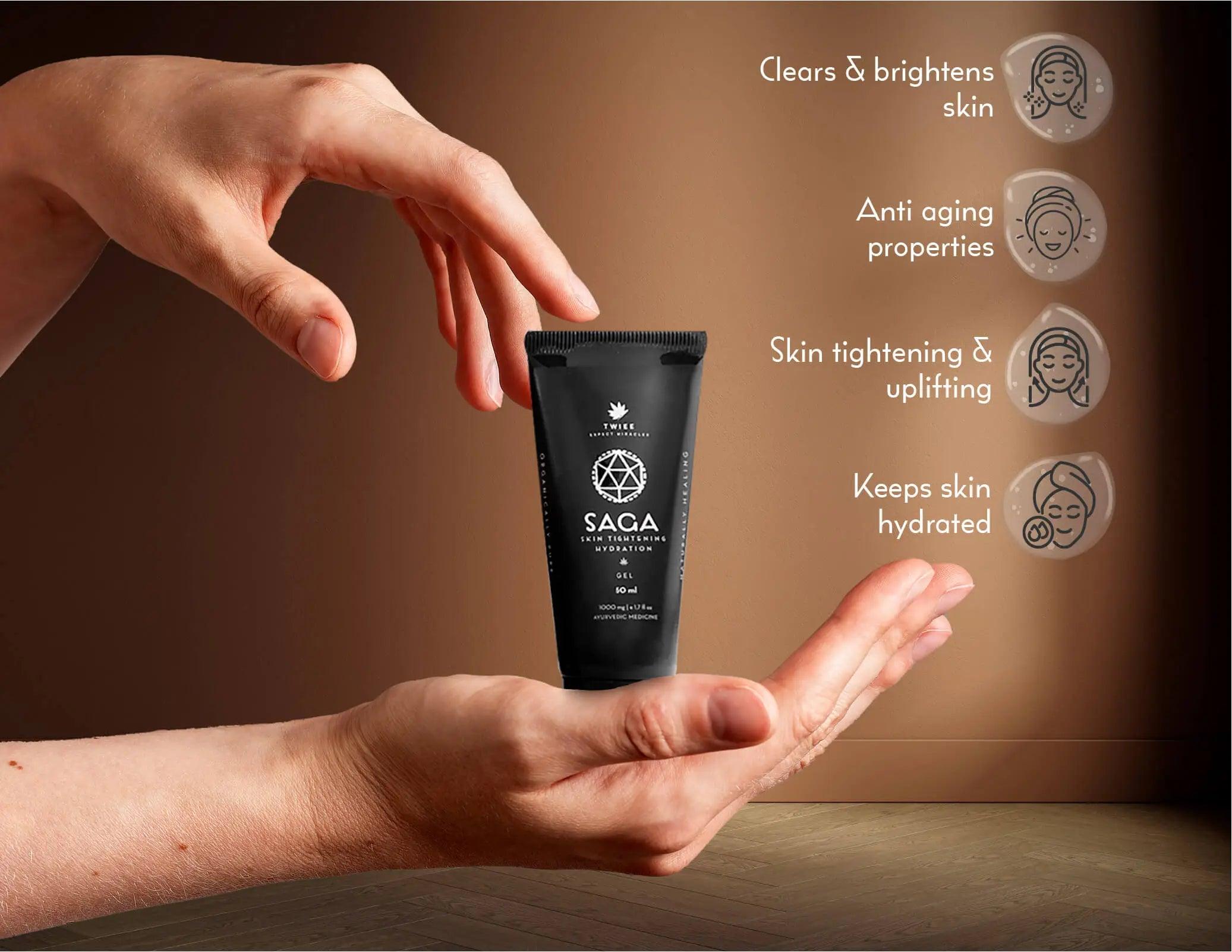 Twiee - Saga Skin Tightening Gel (50ml).