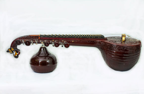 Anirud Musicals - Saraswati Carving Ekantha Veena with Guitar Keys