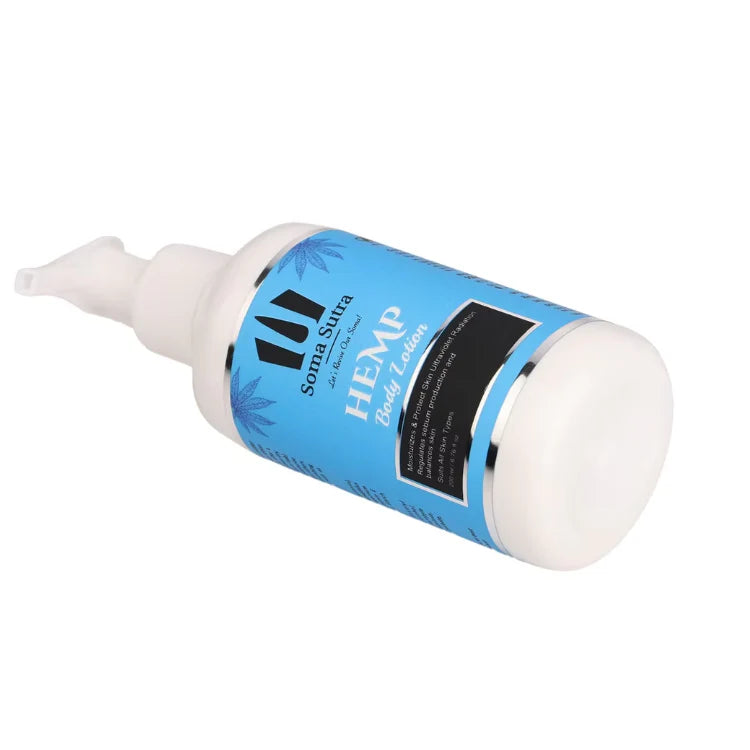 Soma Sutra Hemp Body Lotion | Deep Nourishing Hemp Moisturiser with Aloe Vera, Almond Oil & Shea Butter | All-Day Hydration