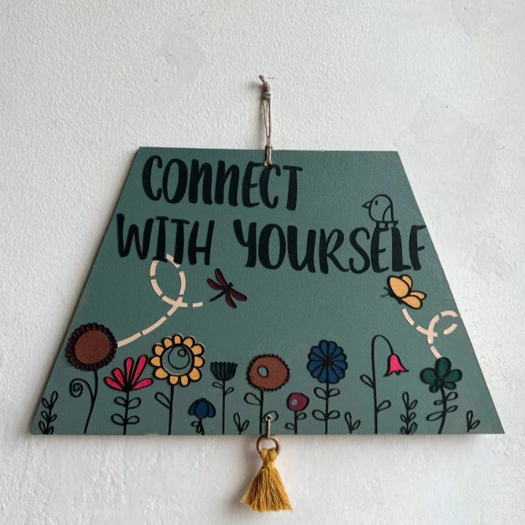 Limore Connect with yourself - Enchanted Trapezium Wall Art