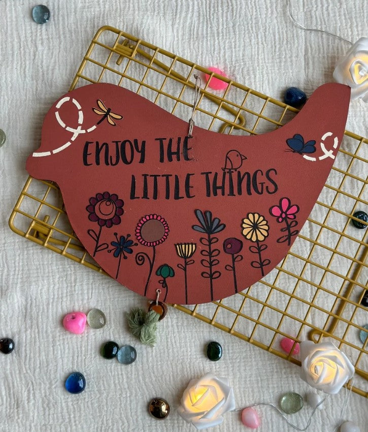 Limore- Enjoy the little things - Enchanted Birdie Wall Art