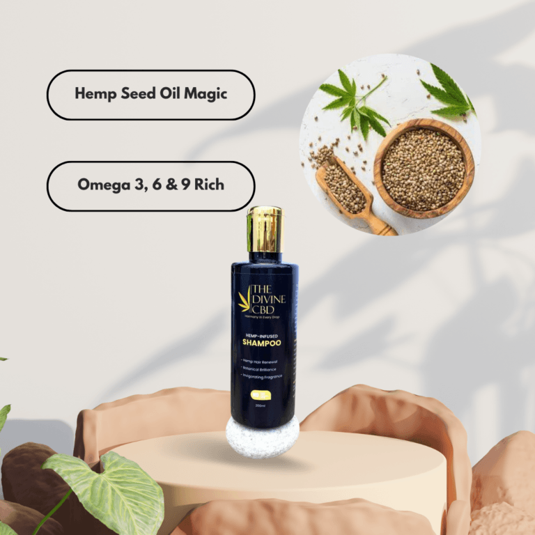 The Divine CBD- Hemp Infused Shampoo | Elevate Your Haircare Experience to a New Standard of RefinementHemp Hair ShampooHemp Infused Shampoo - Revitalize Hair | Paarmi Cares
