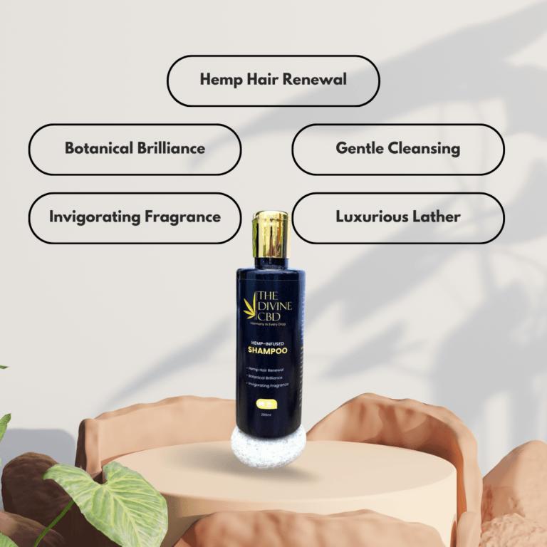 The Divine CBD- Hemp Infused Shampoo | Elevate Your Haircare Experience to a New Standard of RefinementHemp Hair ShampooHemp Infused Shampoo - Revitalize Hair | Paarmi Cares