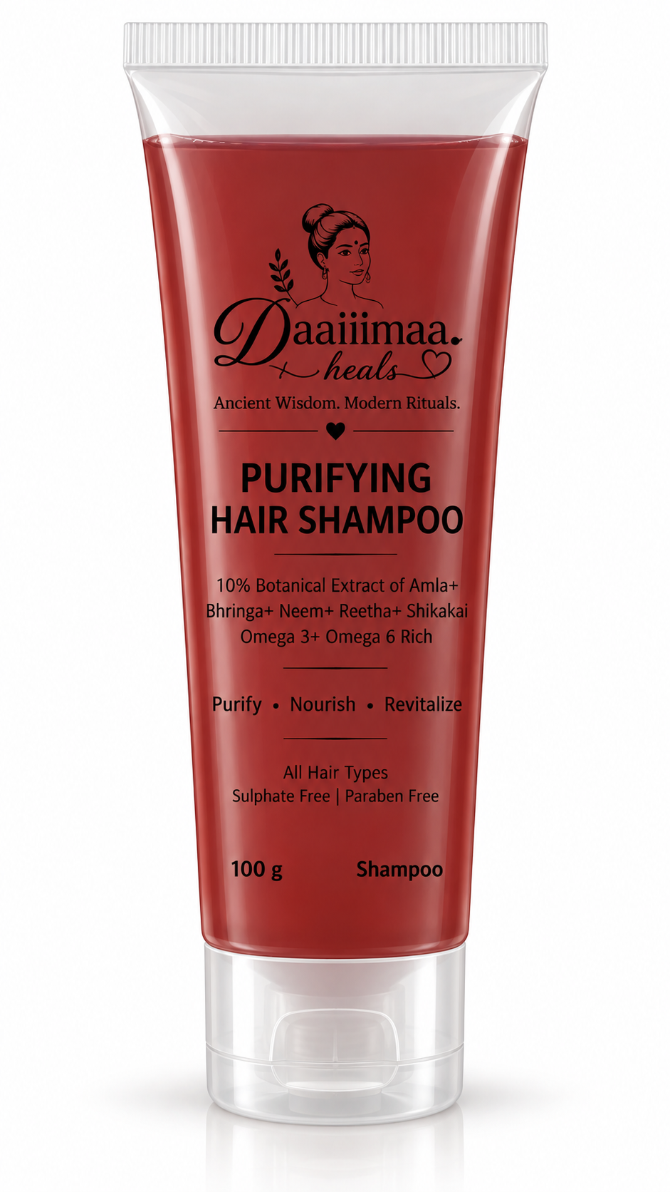 Daaiiimaa Heals Purifying Hair Shampoo