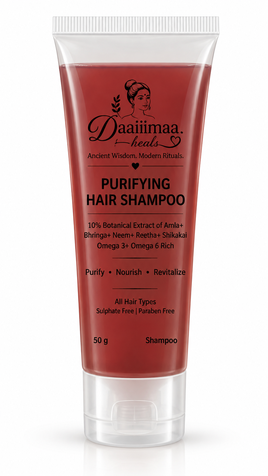 Daaiiimaa Heals Purifying Hair Shampoo