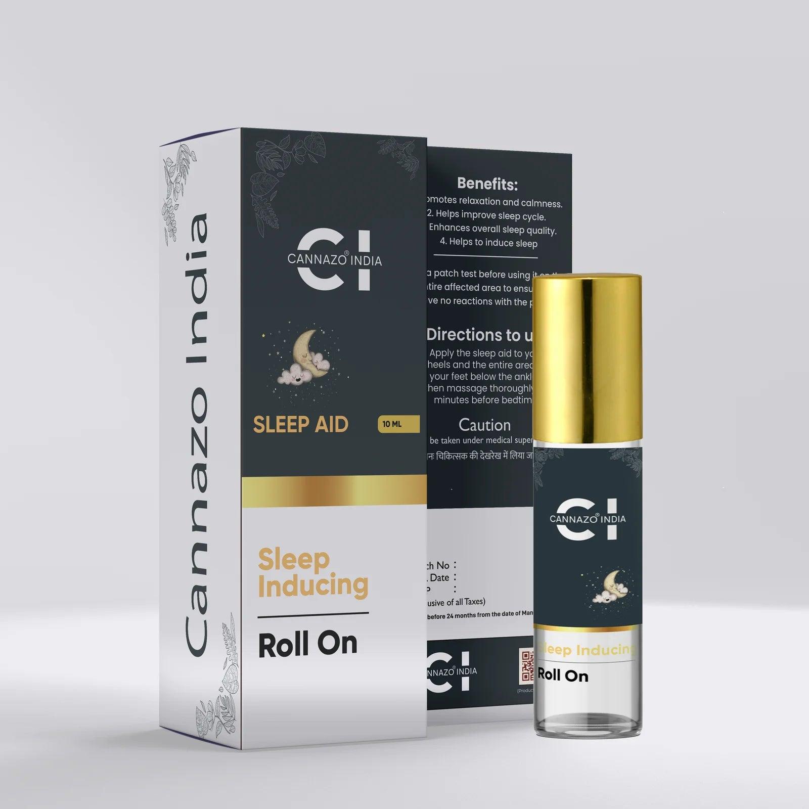 Cannazo India Sleep Aid – Insomnia Relief – Roll On.