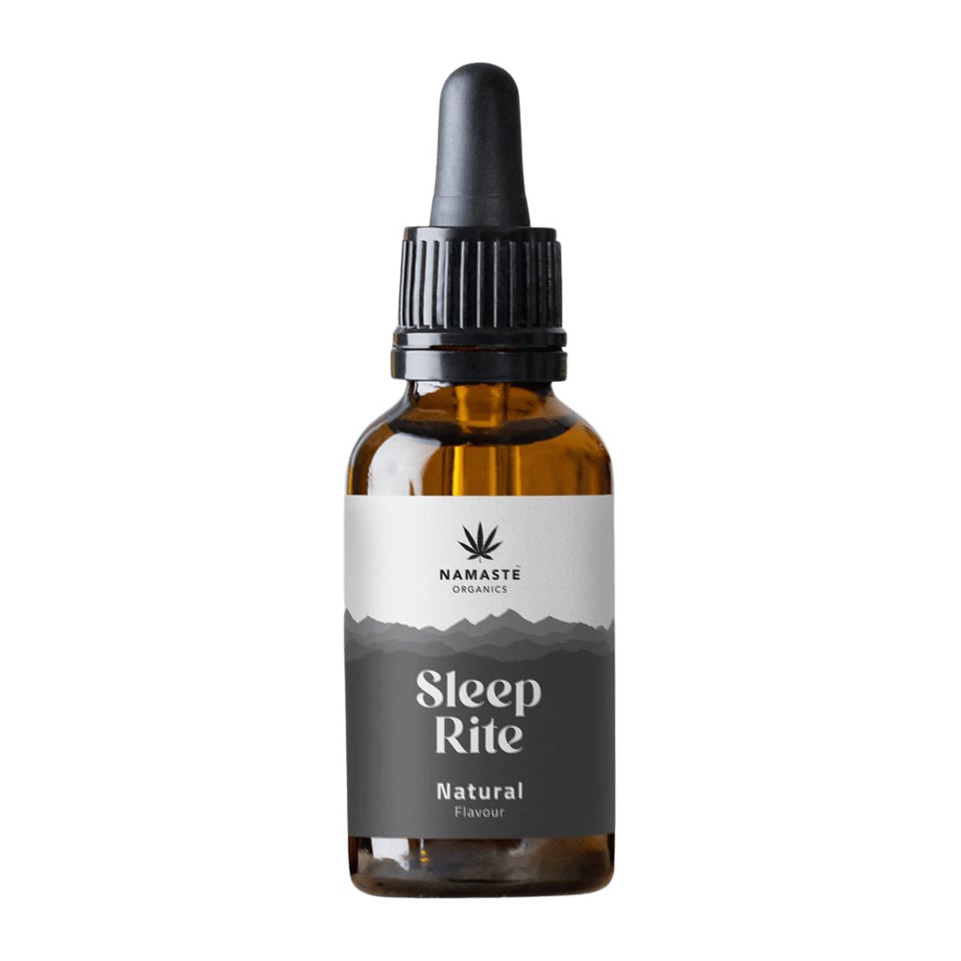 Namaste Organics Sleep Rite 1:1 Vijaya Extract | CBD + THC Oil for Deep Sleep Support.