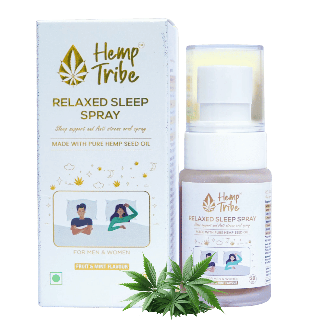 Hemp Tribe- Relaxed sleep SprayRelaxed sleep SprayHemp Tribe Sleep Spray - Hemp Sleep Spray | Relieves Stress, Promotes Relaxation, Supports Sleep