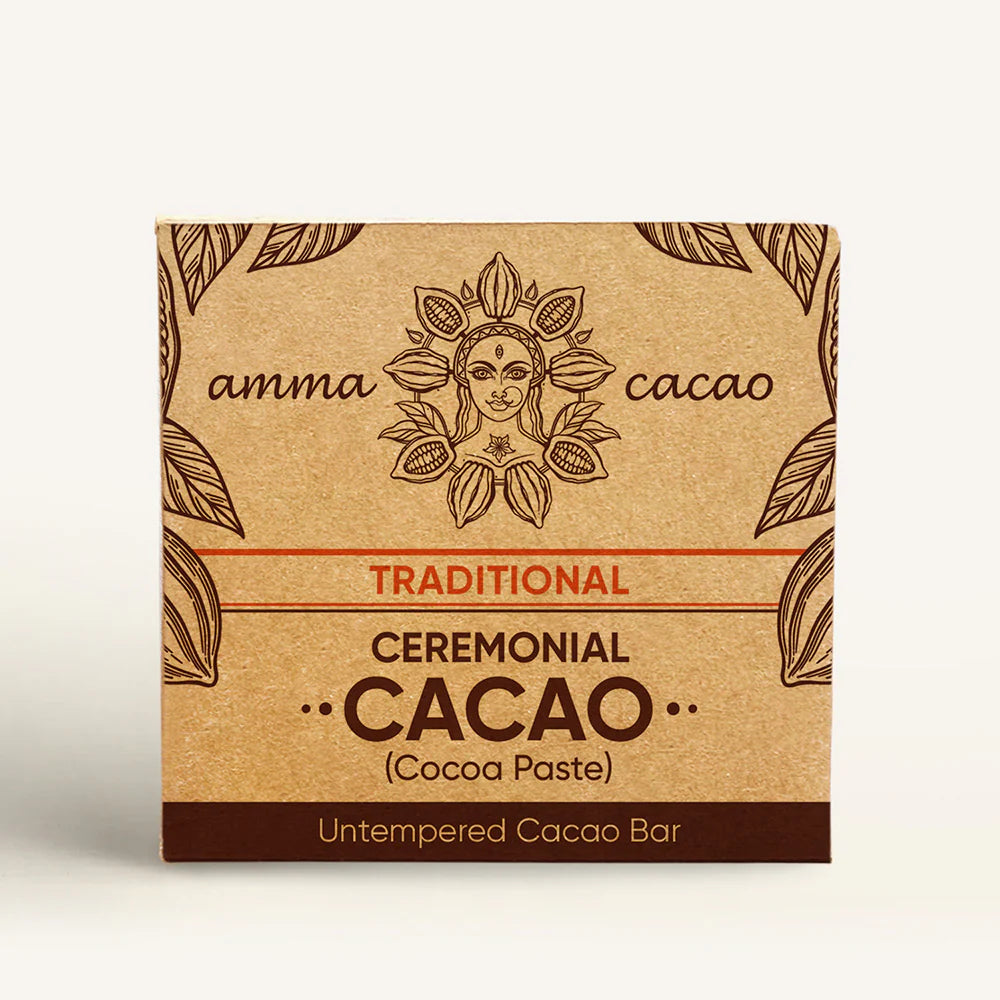 Amma Cacao Ceremonial Grade Cacao Classic 36g (Pack of 10)
