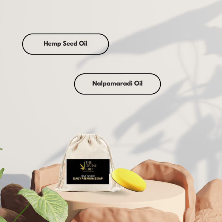 The Divine CBD- Hemp Infused Daily Premium Soap.