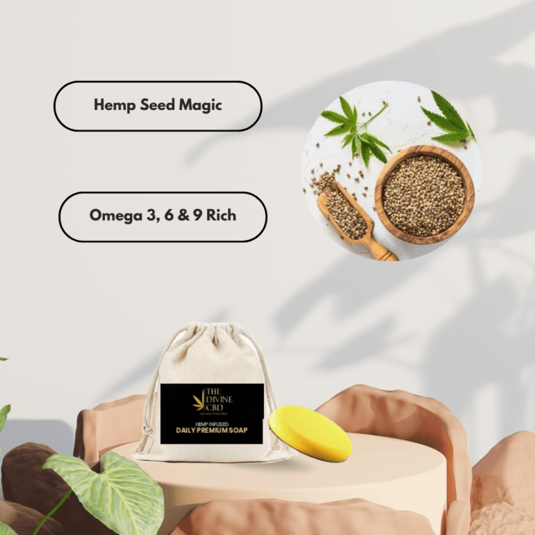 The Divine CBD- Hemp Infused Daily Premium Soaphemp soapDivine CBD Soap - Hemp Infused Daily | Gentle Cleansing