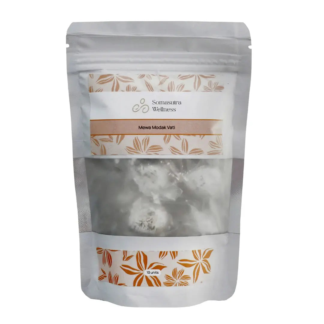Soma Sutra Mewa Modak Vati - Brain, Mood & Nutritional Support (Pack of 10)