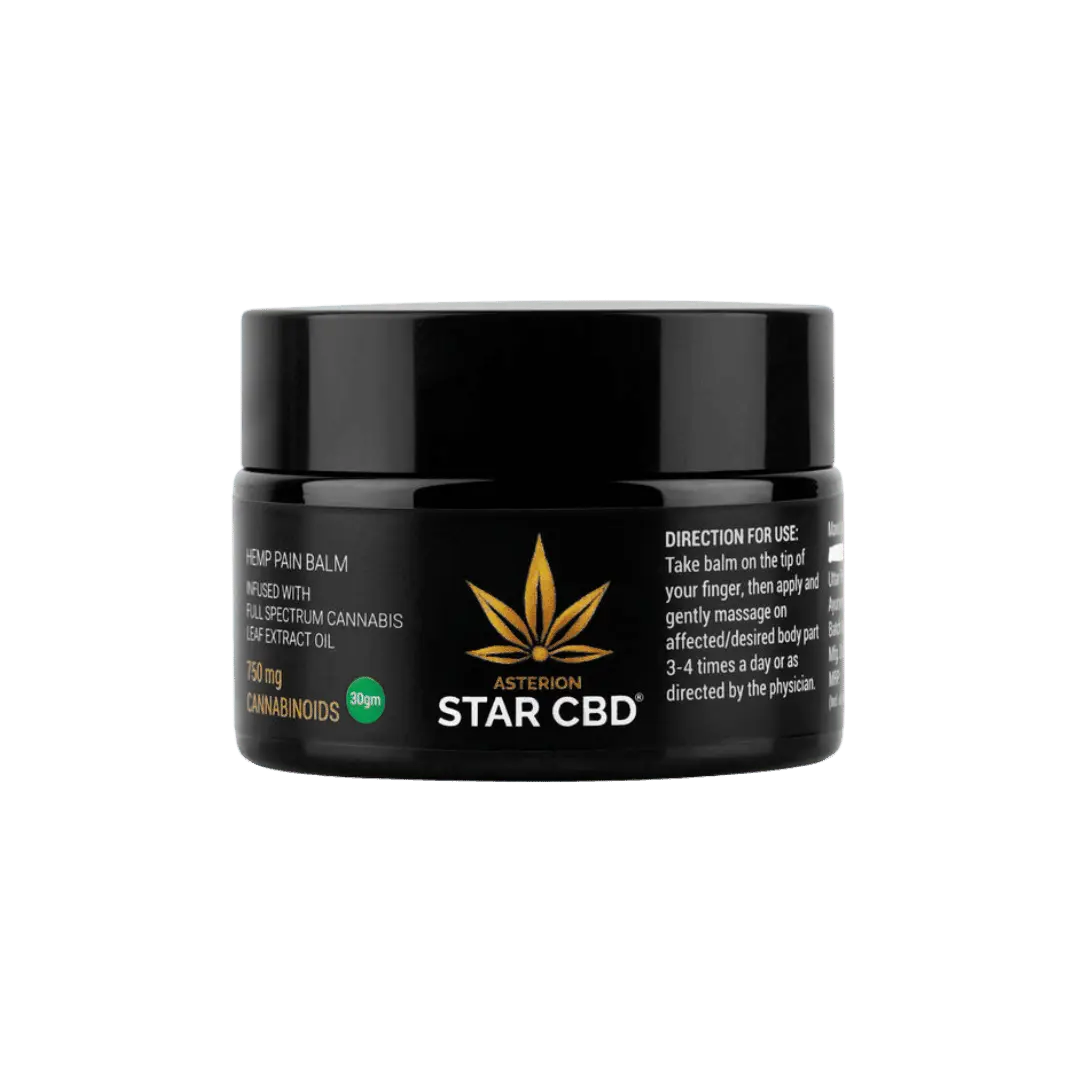 StarCBD- CBD Oil Pain Balm - 750mg/30gm.
