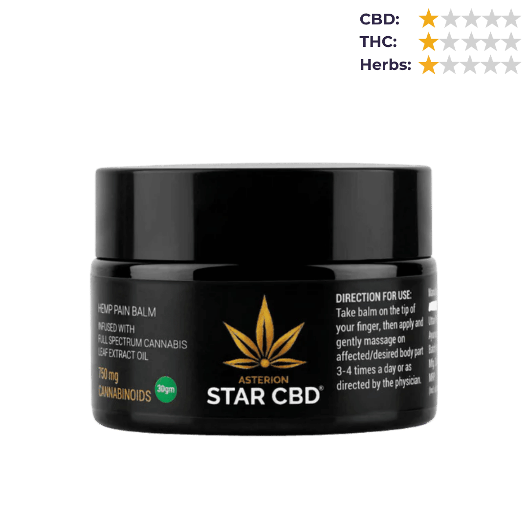 StarCBD- CBD Oil Pain Balm - 750mg/30gm.