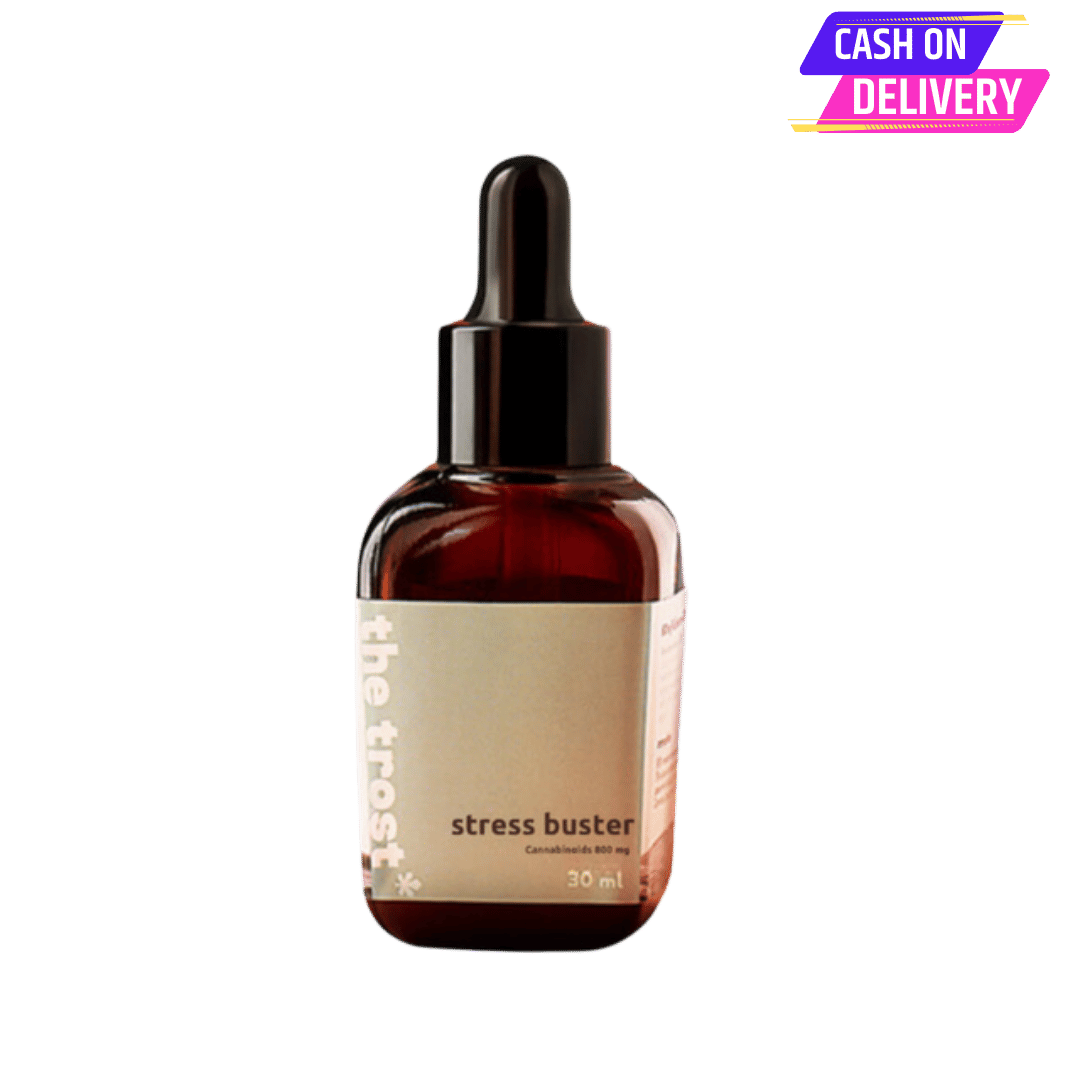 The Trost Stress Buster CBD Oil -  Major Cannabinoids - 800mg (1:1 Ratio)