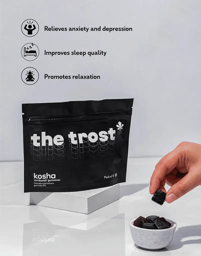 The Trost - Kosha (Cola Flavor)- Cannabis Gummies (Mriduvati)- 5% Cannabis Extract.