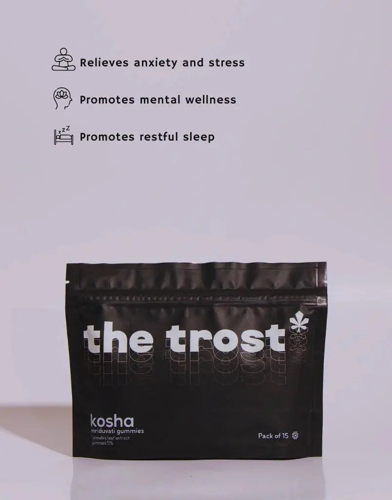 The Trost - Kosha (Mint Flavor ) - Cannabis Gummies (Mriduvati) - 5% Cannabis Extract.