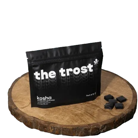 The Trost - Kosha (Mint Flavor ) - Cannabis Gummies (Mriduvati) - 5% Cannabis Extract.