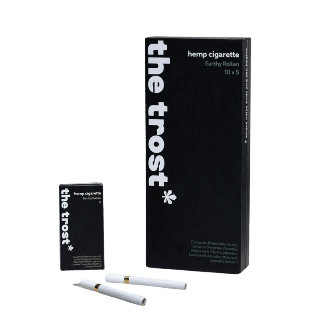 The Trost - Hemp Herbal Cigarette - Earthy Rollen (10x5 pack).