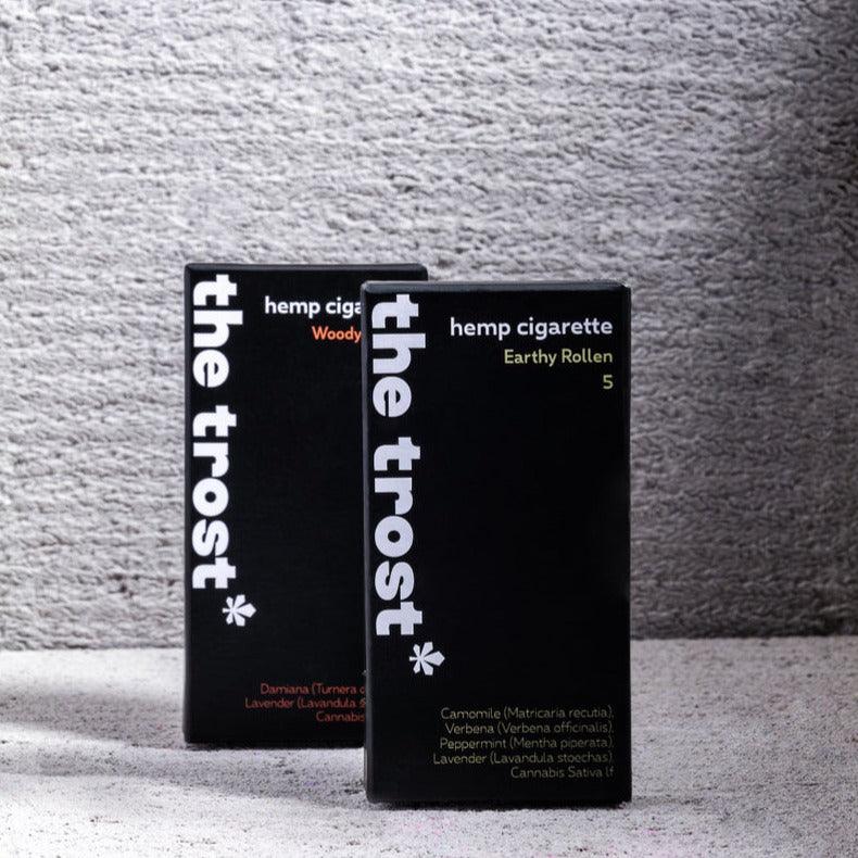 The Trost- Hemp Herbal Cigarettes (Earthy + Woody)Hemp CigarrettsThe Trost Hemp Herbal Cigarettes - Buy Online in India