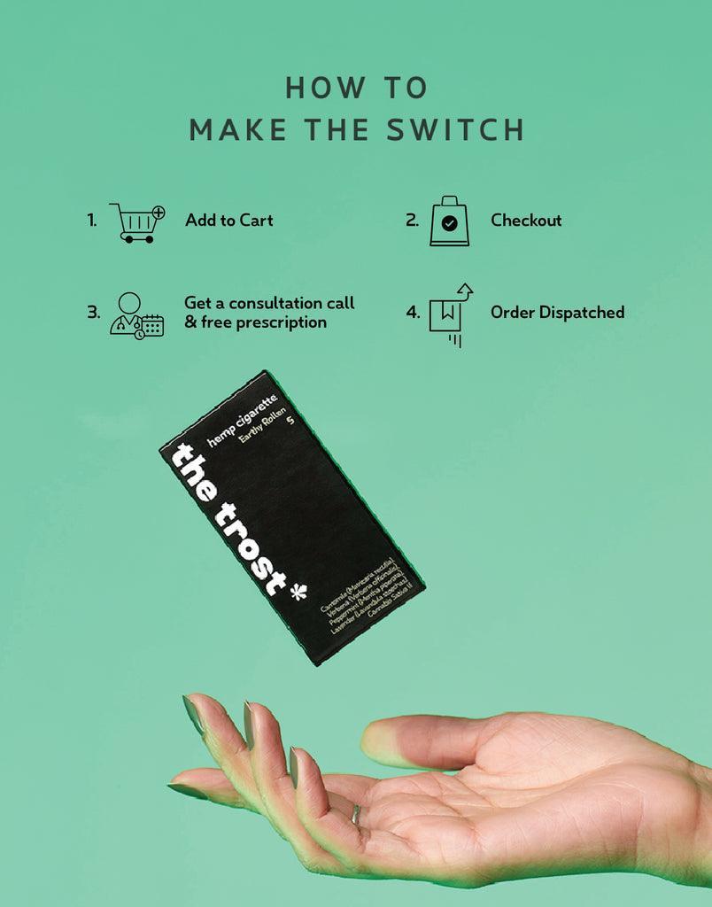 The Trost - Hemp Herbal Cigarettes (Earthy + Woody).