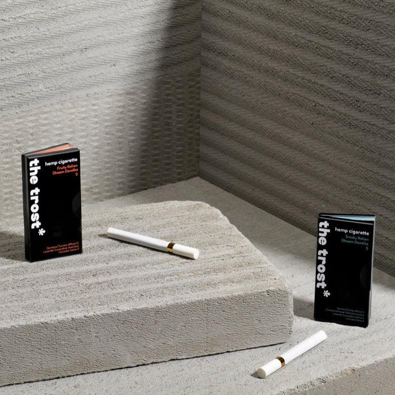 The Trost- Hemp Herbal Cigarettes (Smoky + Fruity)Hemp CigarrettsTrost Hemp Herbal Cigarettes - Tobacco Free, Smoky & Fruity