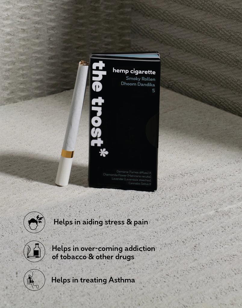 The Trost- Hemp Herbal Cigarettes (Smoky + Fruity)Hemp CigarrettsTrost Hemp Herbal Cigarettes - Tobacco Free, Smoky & Fruity