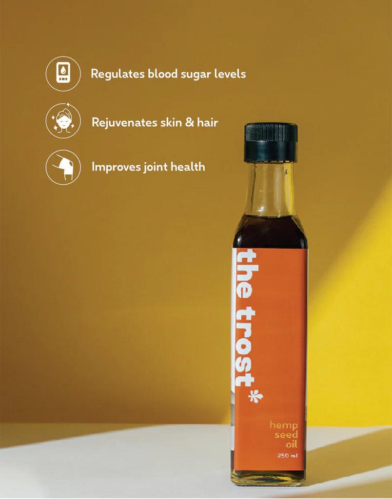 The Trost- Hemp Seed Oil (Herbal Nutrition Supplement)Hemp Seed OilTrost Hemp Seed Oil - Health Boost | Ayurveda, Immune