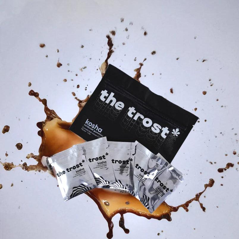 The Trost- Kosha (Cola Flavor) - Extra Strong Cannabis Gummies (Mriduvati) - 9.26% Cannabis ExtractCBD GummiesKosha Cannabis Cola Gummies - 9.26% Cannabis   Extract 