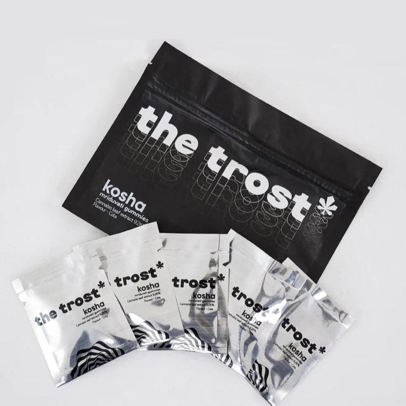 The Trost- Kosha (Cola Flavor) - Extra Strong Cannabis Gummies (Mriduvati) - 9.26% Cannabis ExtractCBD GummiesKosha Cannabis Cola Gummies - 9.26% Cannabis Extract