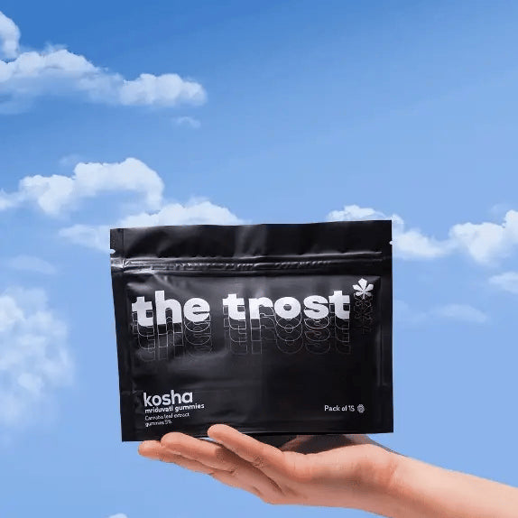 The Trost- Kosha (Cola Flavor) - Extra Strong Cannabis Gummies (Mriduvati) - 9.26% Cannabis ExtractCBD GummiesKosha Cannabis Cola Gummies - 9.26% Cannabis Extract, pack of 15