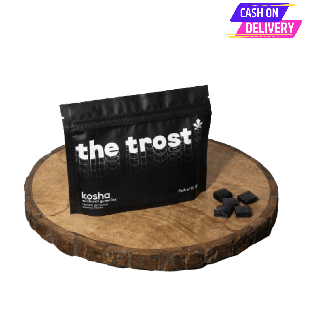 The Trost- Kosha (Mint Flavor)- Cannabis Gummies (Mriduvati)- 5% Cannabis ExtractCBD GummiesCannabis Gummies - Mint Flavor - Stress Relief | 12mg CBD