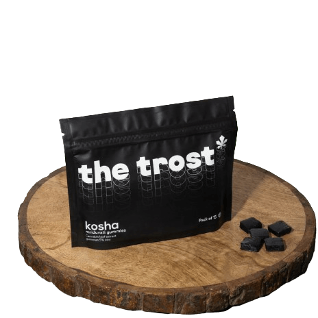 The Trost- Kosha (Mint Flavor)- Cannabis Gummies (Mriduvati)- 5% Cannabis ExtractCBD GummiesCannabis Gummies - Mint Flavor - Stress Relief | 12mg CBD