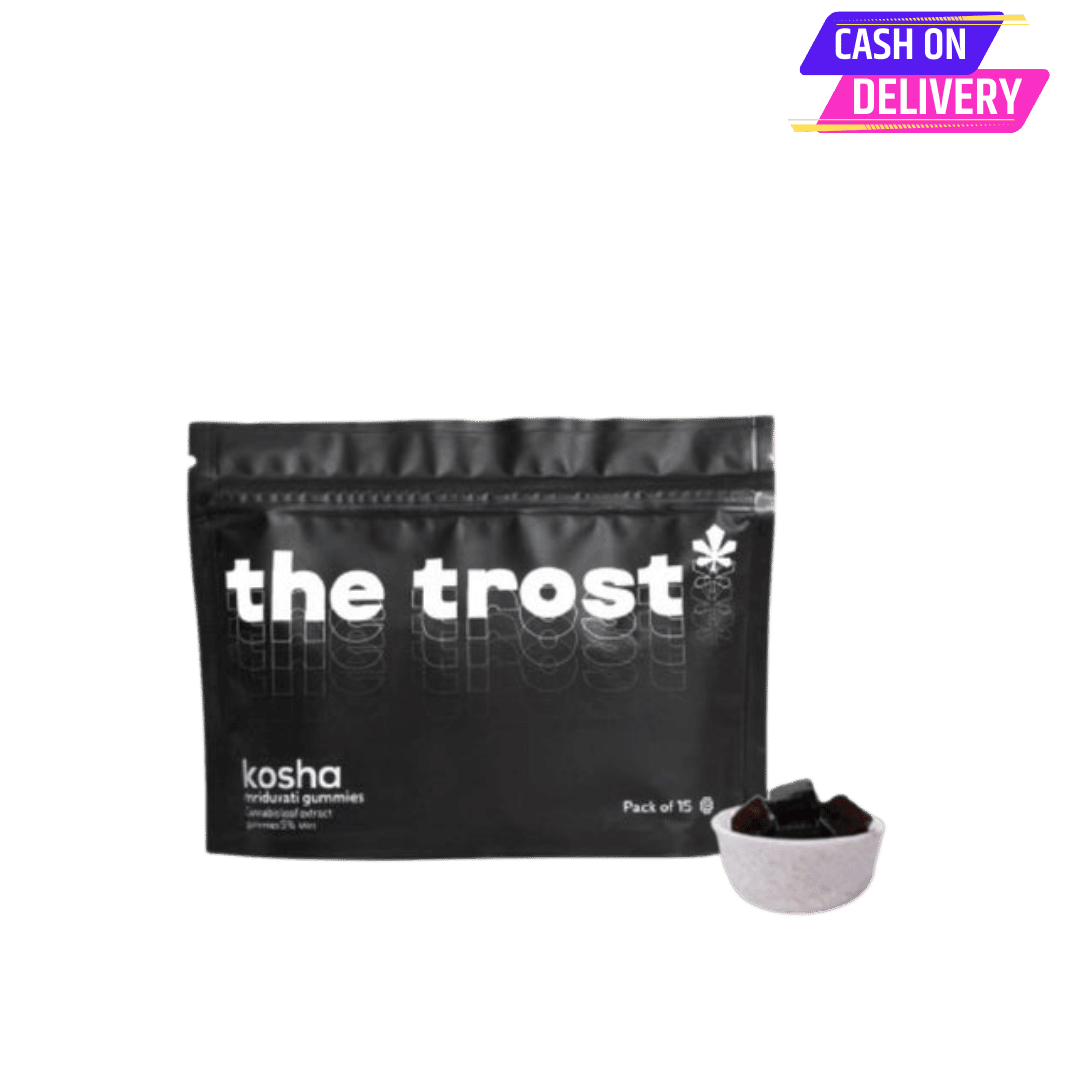 The Trost - Kosha (Cola Flavor)- Cannabis Gummies (Mriduvati)- 5% Cannabis ExtractCBD GummiesKosha Cannabis Gummies - CBD Gummies | Stress Relief, Sleep Aid