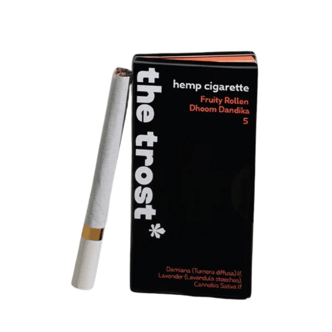 Hemp Cigarettes - The Trost Hemp Herbal Cigarette (Fruity Rollen), With subtle notes of sweetness