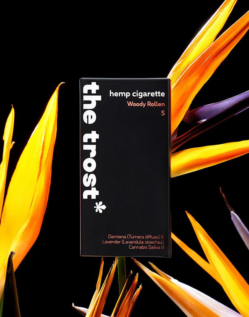 The Trost Hemp Herbal Cigarettes (Woody Rollen)Herbal CigaretteThe Trost Hemp Cigarette Woody Rollen | CBD Store India
