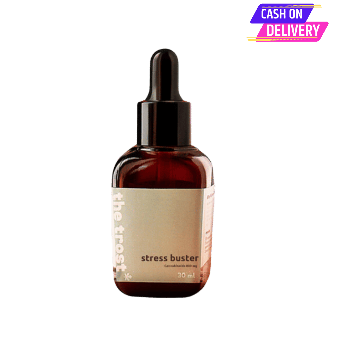 The Trost Stress Buster CBD Oil -  Major Cannabinoids - 800mg (1:1 Ratio)CBD OilThe Trost Stress Buster CBD Oil | Major Cannabinoids - 800mg