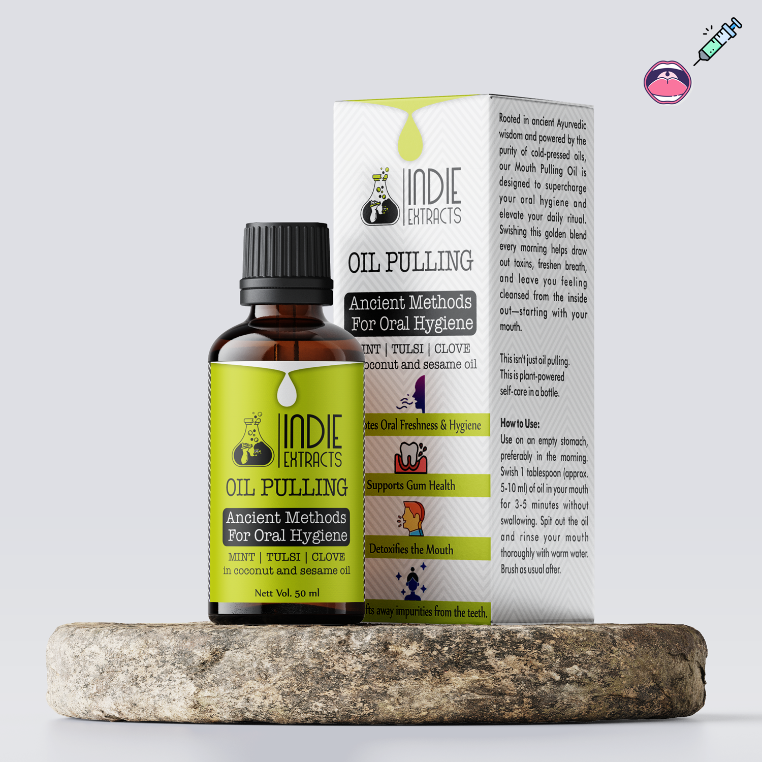 Indie Extracts - Oil Pulling | Ancient Methods For Oral Hygiene.