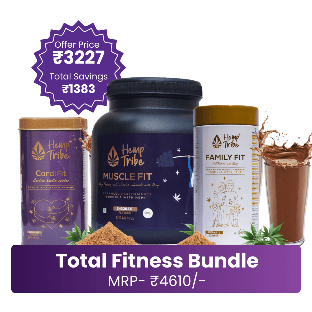 Hemp Tribe Total Fitness BundleFitness BundleHemp Tribe Fitness Bundle - Hemp Supplement | Health, Energy