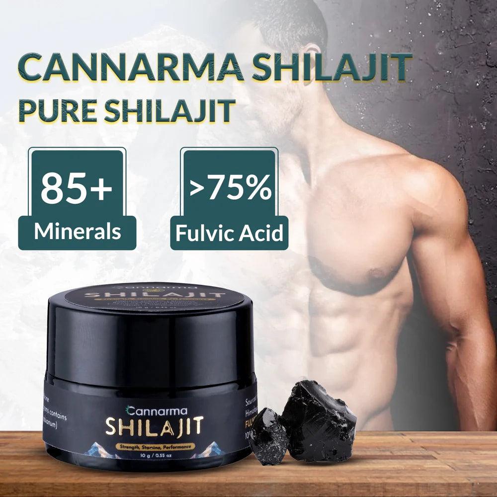 Cannarma- Pure Himalayan Shilajit (10g)Pure Himalayan ShilajitCannarma Shilajit - Himalayan Shilajit Resin Benefits | Boost Immunity, Energy