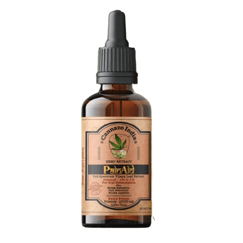 Cannazo Pain Aid Cannabis Tincture (10000mg)Oral CarePain Aid Tincture | Cannabis Oral  Painkiller | CBD Store India