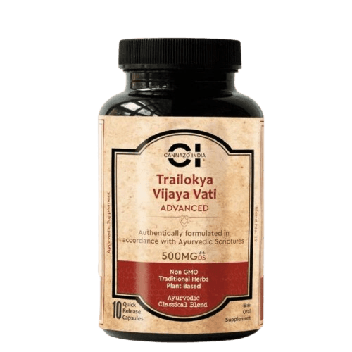 Cannazo- Trailokya Vijaya Vati Advanced (Ayurvedic Classic Blend)Vijaya vatiCannazo Trailokya Vijaya Vati Ayurvedic Blend | Pain Relief
