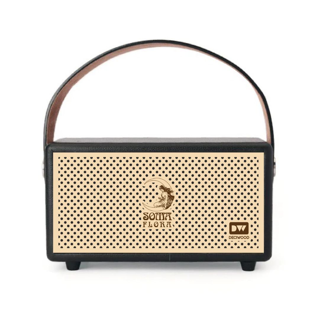 Soma Flora - Reverb Wooden Bluetooth Speaker – 12W Wireless Speaker
