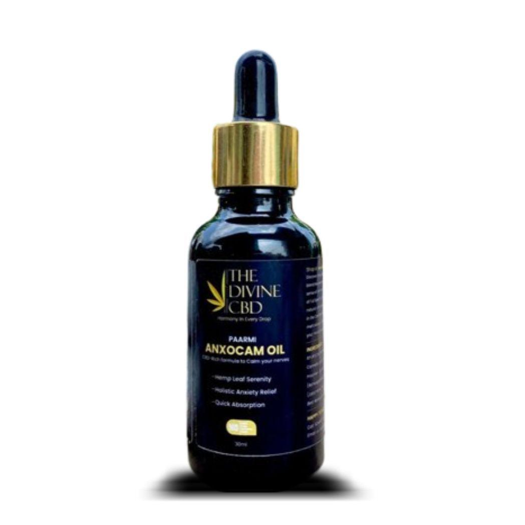Paarmi Cares- Anxocam Oil | Calming Essence Hemp Leaf Extract | For Stress, Anxiety and RelaxationBody OilPaarmi Cares Anxocam Oil - Anxiety Relief Hemp Oil | Quick Relaxation