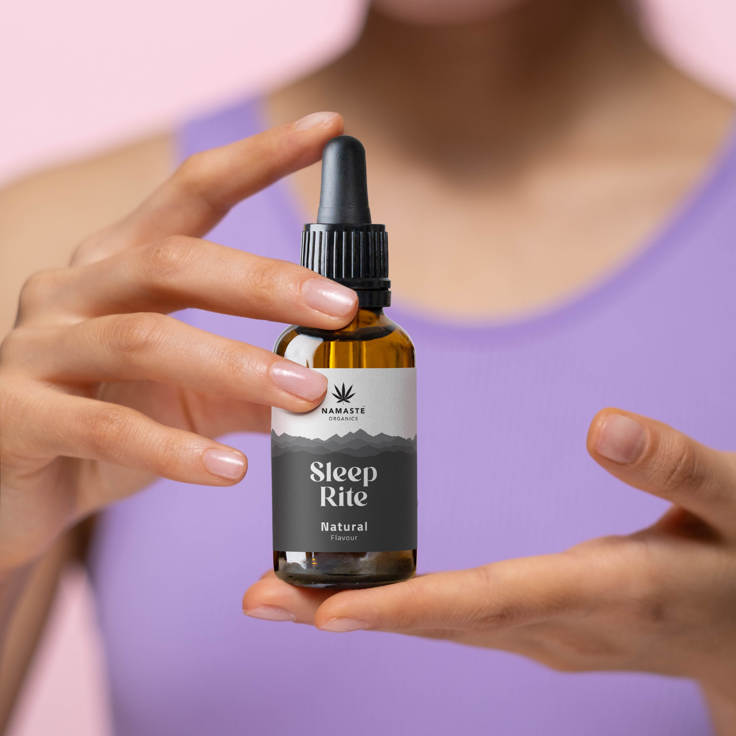 Namaste Organics Sleep Rite 1:1 Vijaya Extract | CBD + THC Oil for Deep Sleep Support.