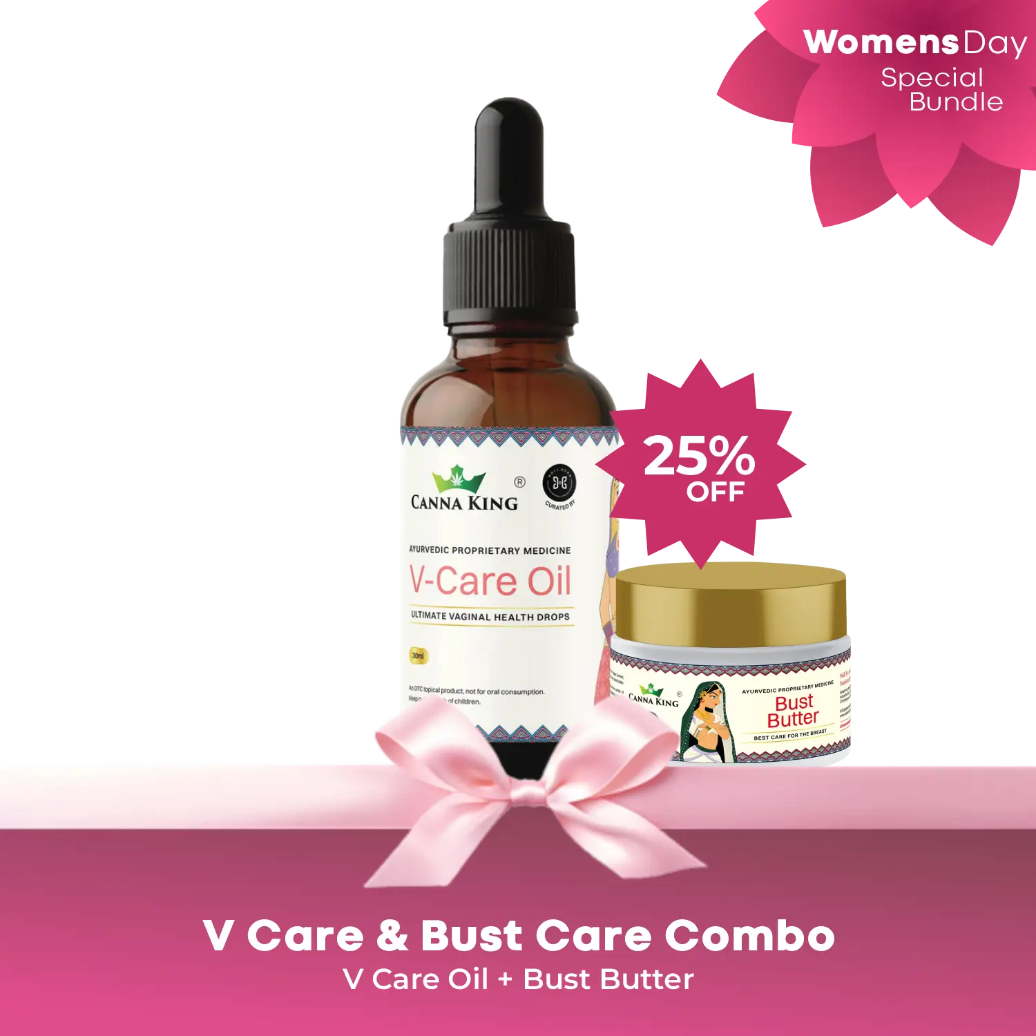 CannaKing- V Care & Bust Care Combo