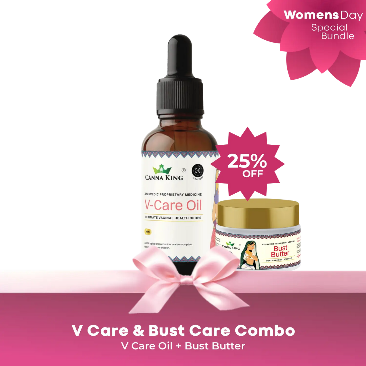 CannaKing- V Care & Bust Care Combo