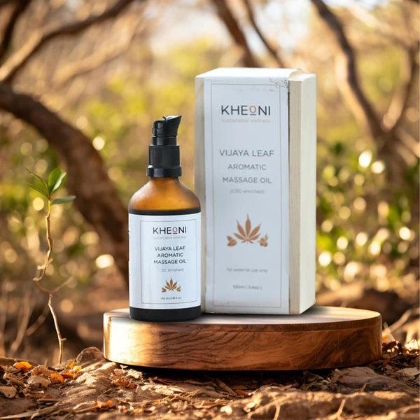 Kheoni Vijaya Leaf Aromatic Massage OilMassage OilKheoni Vijaya Leaf Massage Oil - Relieve & Relax | Skin Benefits