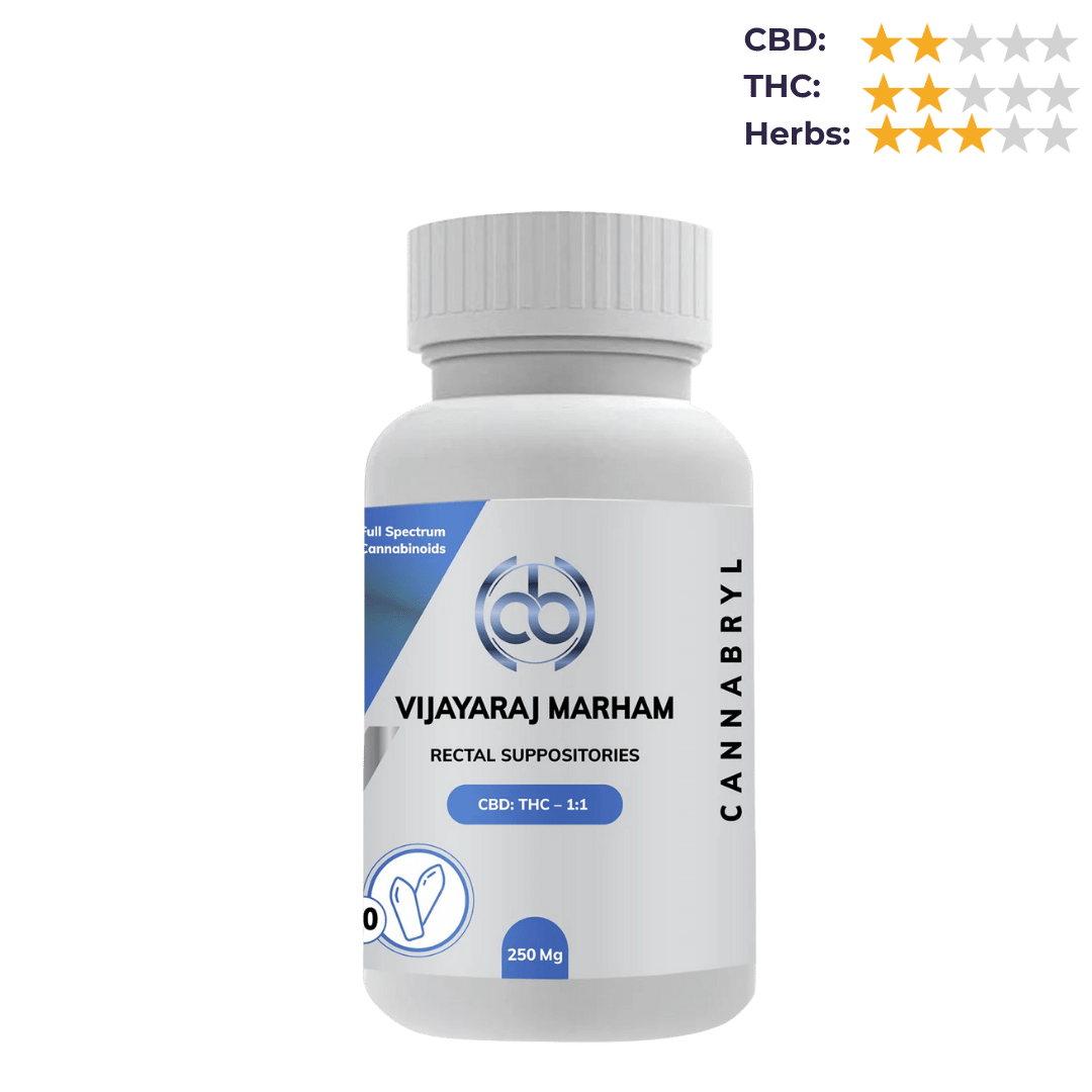 Cannabryl Rectal Suppositories 250mg.